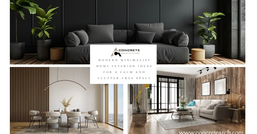 Modern Minimalist Home Interior Ideas for a Calm and Clutter-Free Space